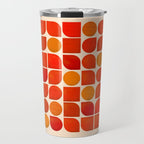 Fun Geometry - Mid-century abstract Travel Mug Gallery Image 1