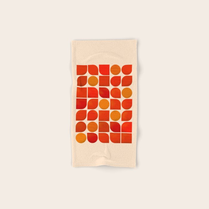 Fun Geometry - Mid-century abstract Towels Gallery Image 1