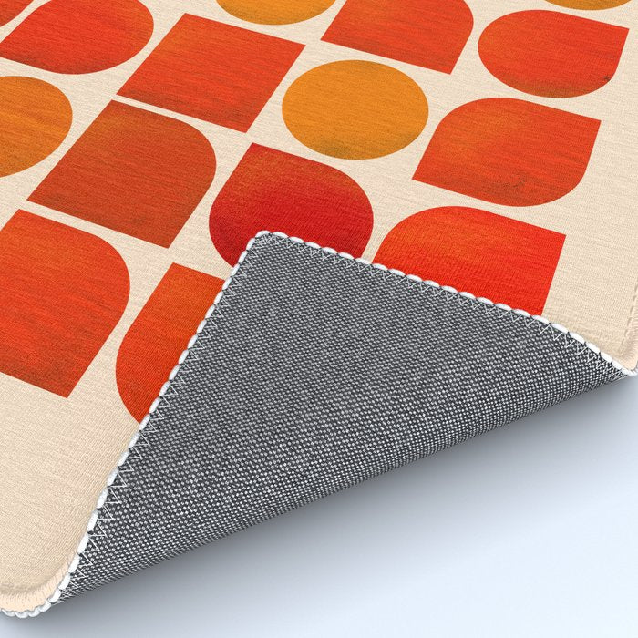 Fun Geometry - Mid-century abstract Rug Gallery Image 4