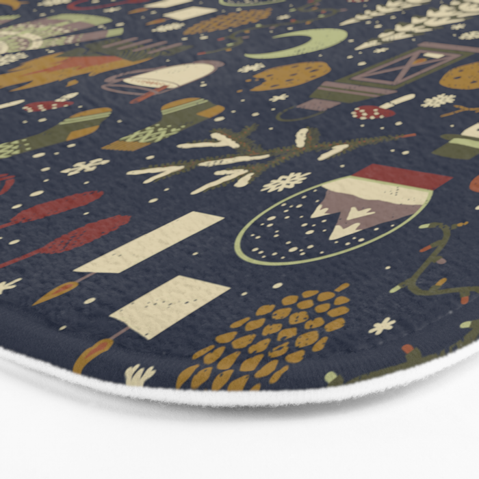 Winter Nights Bath Mat Gallery Image 3