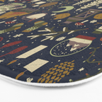 Winter Nights Bath Mat Gallery Image 3