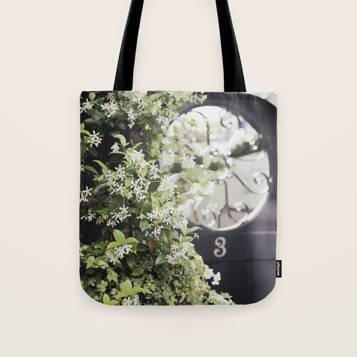 Charleston Courtyard, No. 1 x Charleston South Carolina Photography Tote Bag Gallery Image 1