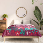 Merry F*cking Christmas - Maroon Comforter Gallery Image 3