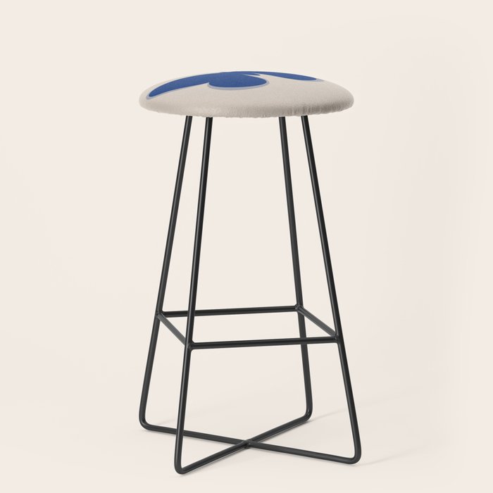 Butterfly Single in Blue and Stone Stool Gallery Image 1
