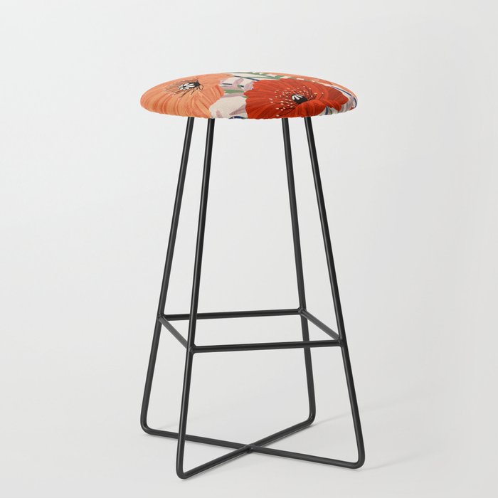 Flower market Rome inspiration Stool Gallery Image 1