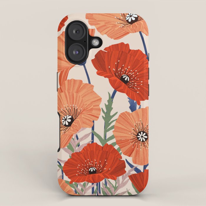 Flower market Rome inspiration iPhone Case Gallery Image 1