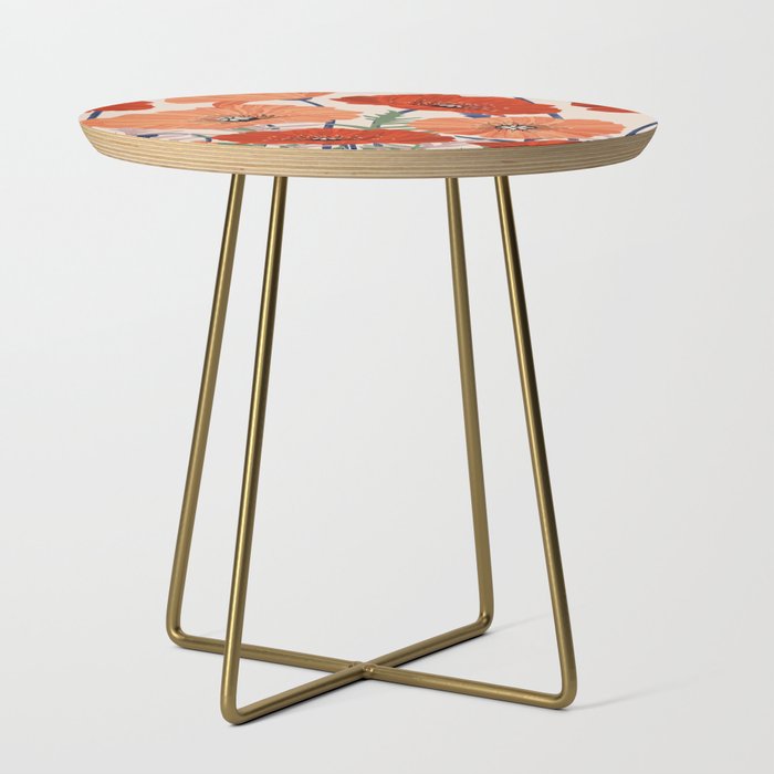 Flower market Rome inspiration Side Table Gallery Image 1