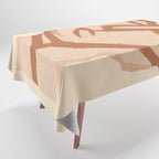Abstract Face 90 Tablecloth Gallery Image 1