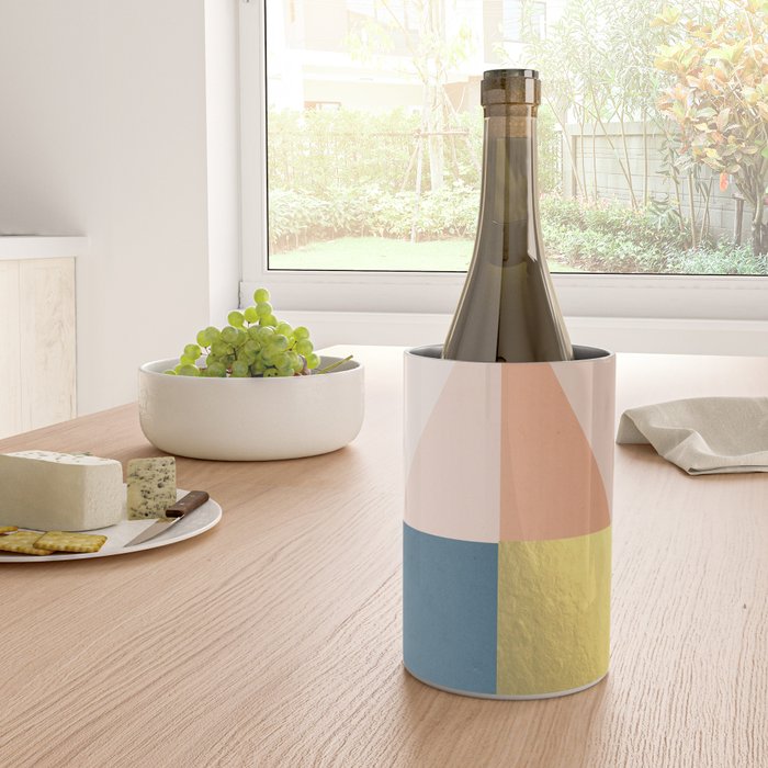 Geometric raindrop Wine Chiller Gallery Image 4