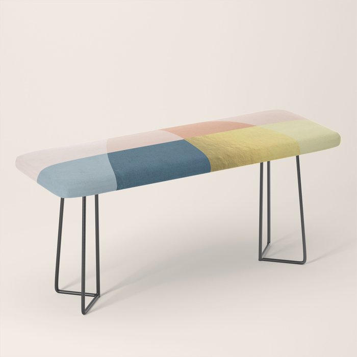 Geometric raindrop Bench Gallery Image 1