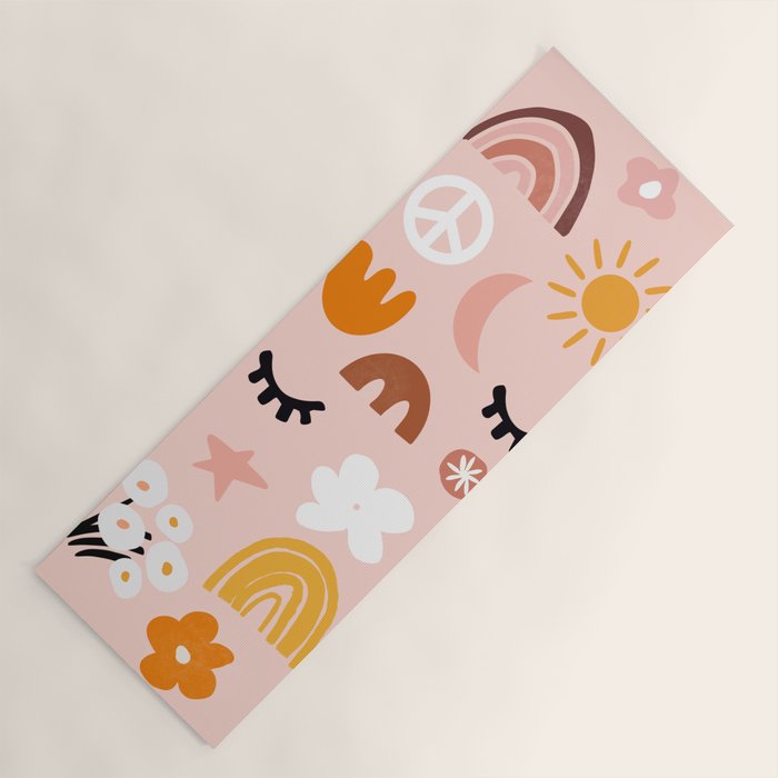 Boho mystic Yoga Mat Gallery Image 1