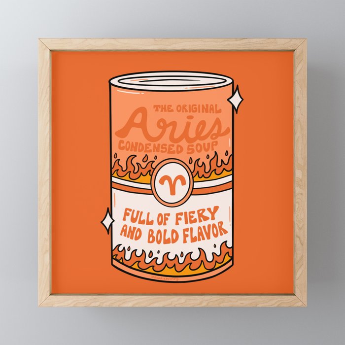 Aries Soup Mini Art Print Gallery Image 1