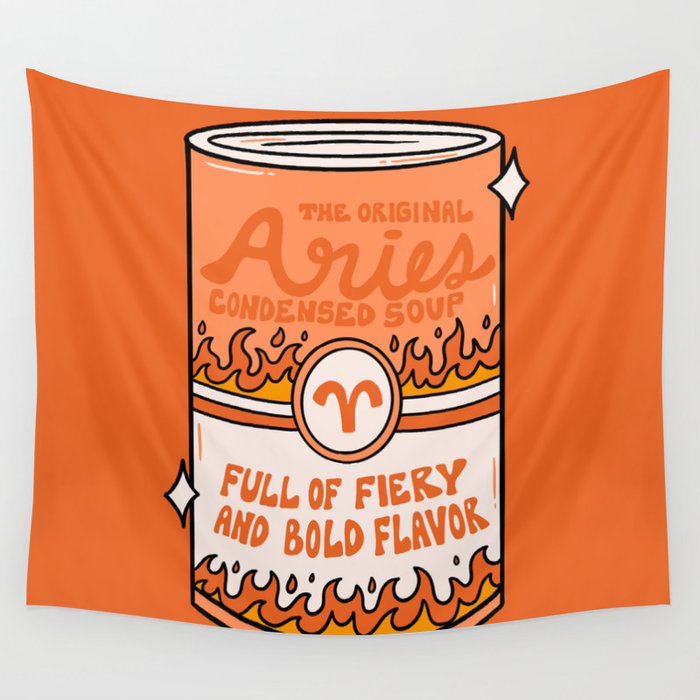 Aries Soup Wall Tapestry Gallery Image 1