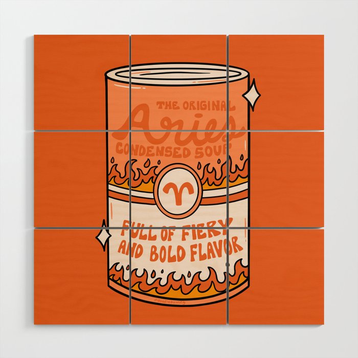 Aries Soup Wood Wall Art Gallery Image 1