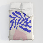 Blue Matisse Ferns II Duvet Cover Gallery Image 6