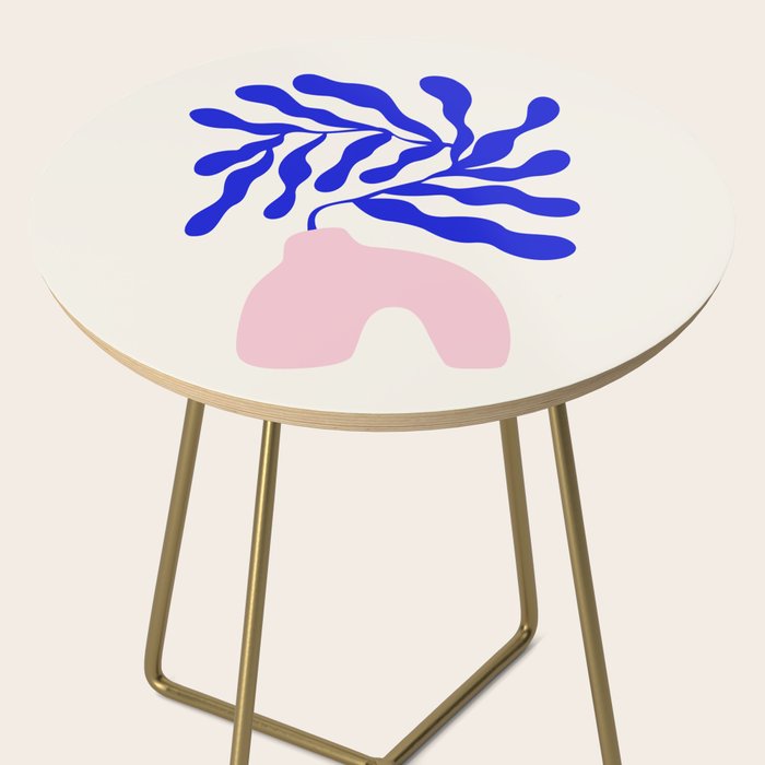 Blue Matisse Ferns II Side Table Gallery Image 2