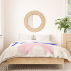 Blue Matisse Ferns II Duvet Cover Gallery Image 3