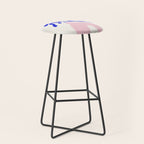 Blue Matisse Ferns II Stool Gallery Image 1