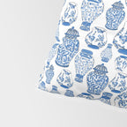 Chinoiserie Blue and White Jars Pillow Sham Gallery Image 4