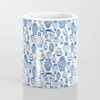 Chinoiserie Blue and White Jars Coffee Mug Gallery Image 4