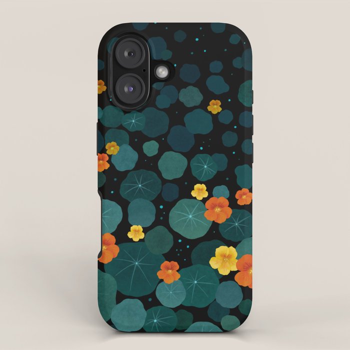 Nasturtium Garden iPhone Case Gallery Image 1