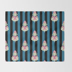 Ajrakh Aesthetics Throw Blanket Gallery Image 2