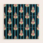 Ajrakh Aesthetics Wood Wall Art Gallery Image 1