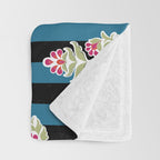 Ajrakh Aesthetics Throw Blanket Gallery Image 3