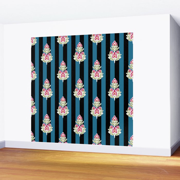 Ajrakh Aesthetics Wall Mural Gallery Image 2