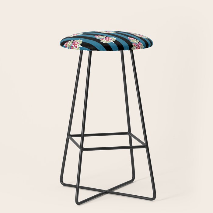 Ajrakh Aesthetics Stool Gallery Image 1
