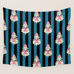 Ajrakh Aesthetics Wall Tapestry Gallery Image 4
