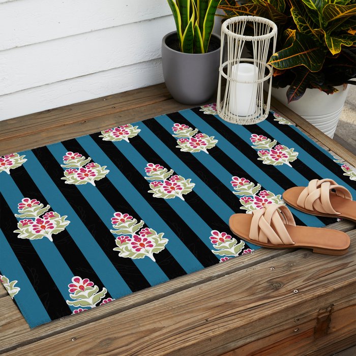 Ajrakh Aesthetics Outdoor Rug Gallery Image 2