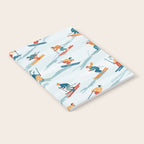 Retro Sportive Ski alpine light Notebook Gallery Image 2