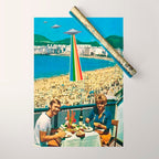 A Summer Vacation Wrapping Paper Gallery Image 1