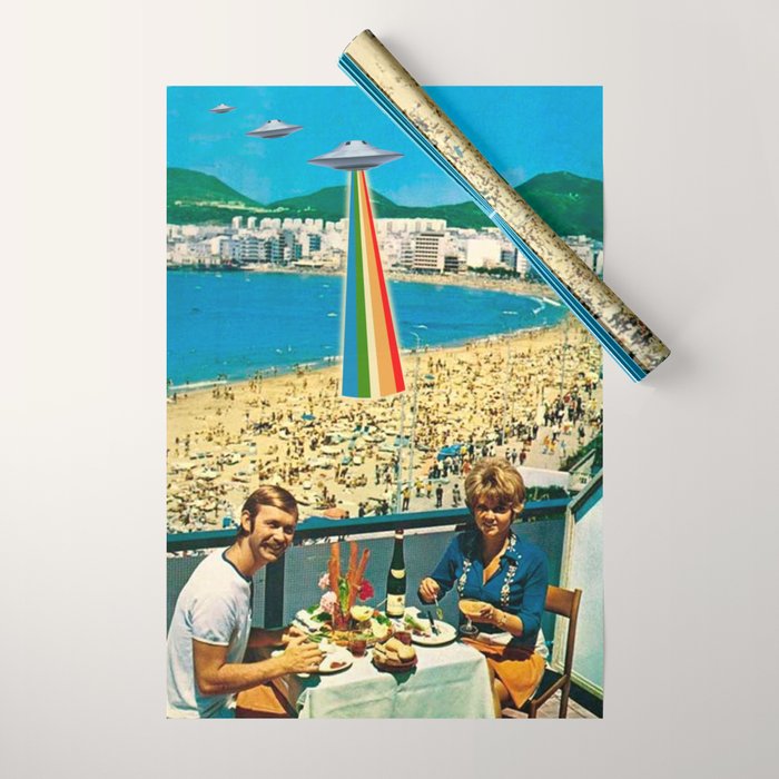A Summer Vacation Wrapping Paper Gallery Image 1