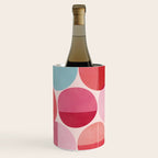 Retro Red and Pink Dots Wine Chiller Gallery Image 2