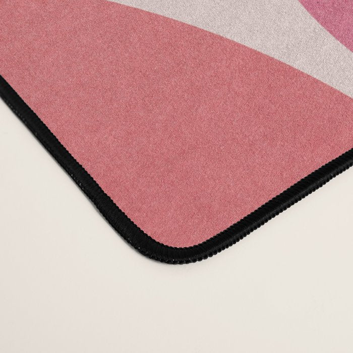 Retro Red and Pink Dots Desk Mat Gallery Image 4