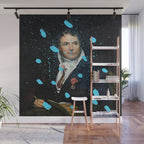 Brutalized Portrait of a Gentleman 1 Wall Mural Gallery Image 1