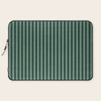 Pinstripe in Green Laptop Sleeve Gallery Image 2