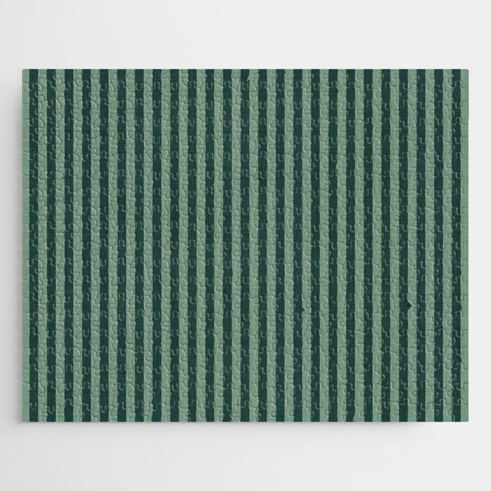 Pinstripe in Green Jigsaw Puzzle Gallery Image 1