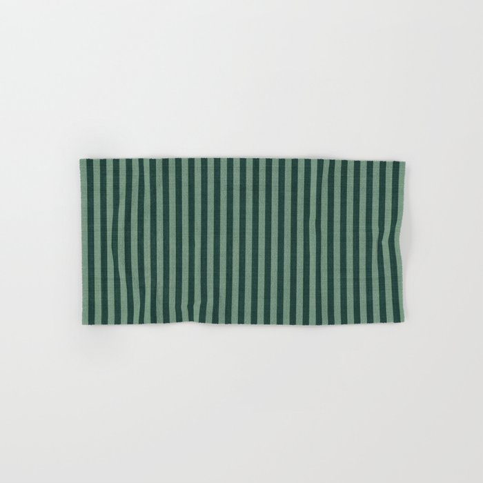 Pinstripe in Green Bath Towel Gallery Image 1
