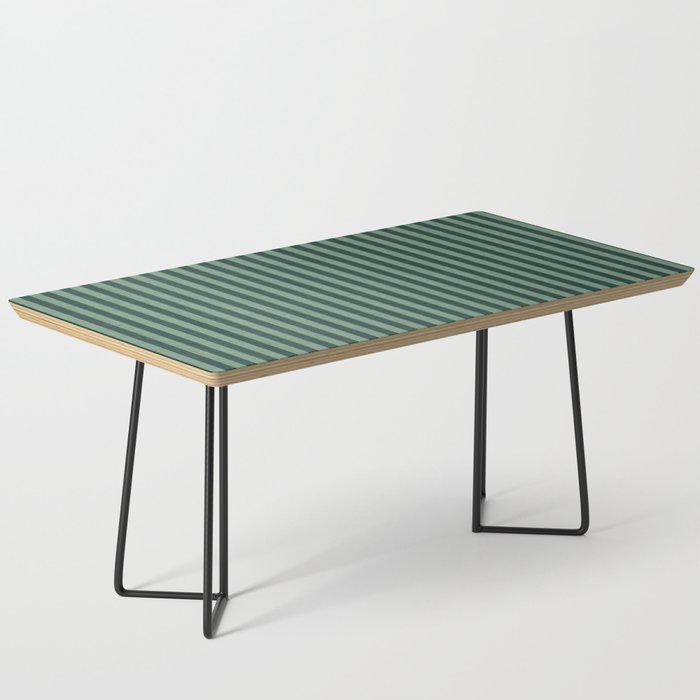 Pinstripe in Green Coffee Table Gallery Image 1