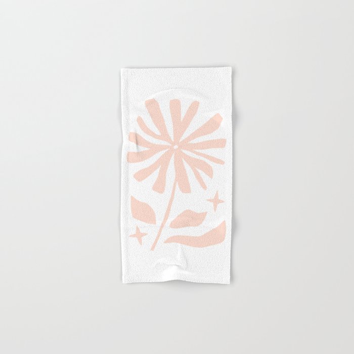 Matisse abstract flower Bath Towel Gallery Image 1