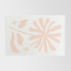 Matisse abstract flower Rug Gallery Image 2