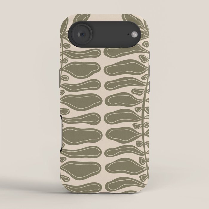 One Hundred-Leaved Plant #23 iPhone Case Gallery Image 2