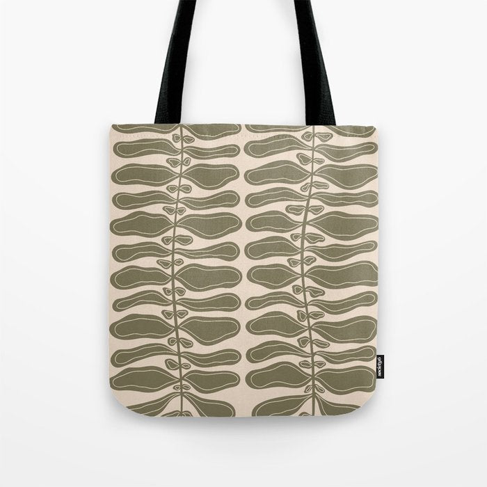 One Hundred-Leaved Plant #23 Tote Bag Gallery Image 1