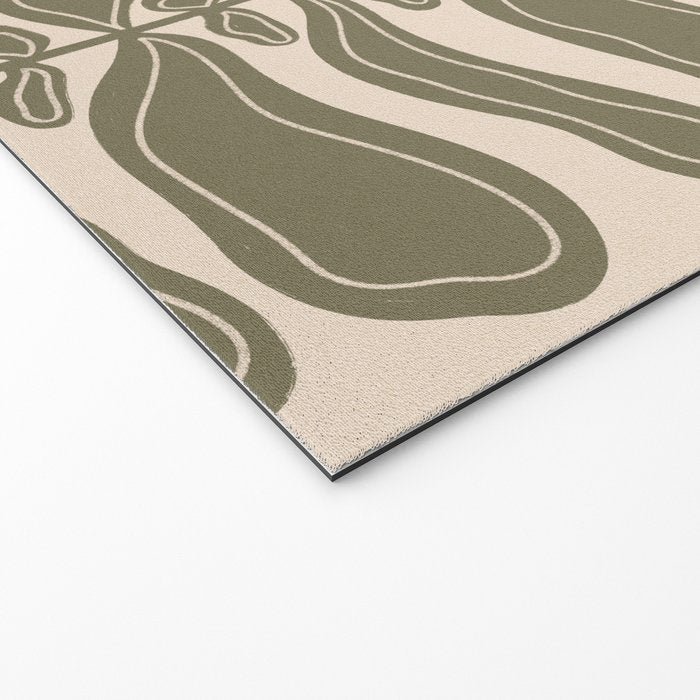 One Hundred-Leaved Plant #23 Welcome Mat Gallery Image 2