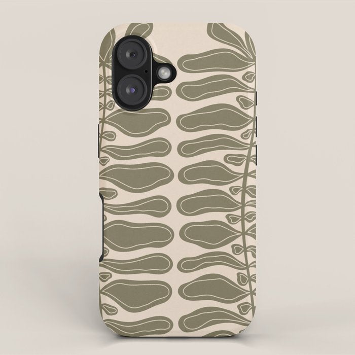 One Hundred-Leaved Plant #23 iPhone Case Gallery Image 1