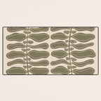 One Hundred-Leaved Plant #23 Desk Mat Gallery Image 3
