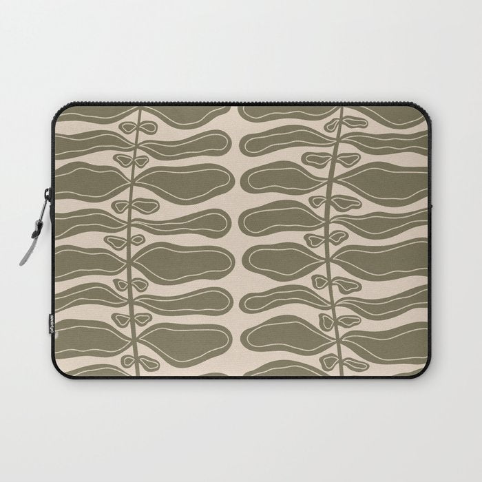 One Hundred-Leaved Plant #23 Laptop Sleeve Gallery Image 1